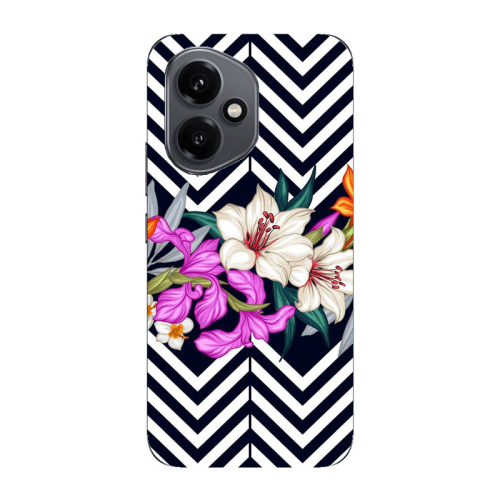 Honor Magic 400 Flower arrow Transparent Silicone TPU Θήκη